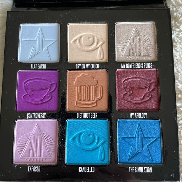 Shane Dawson X Jeffree Star Mini Conspiracy Eyeshadow Palette - Picture 2 of 3